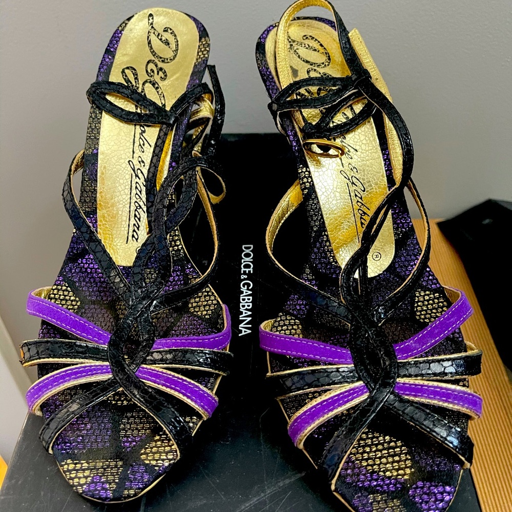 Dolce and Gabbana shoes, size 39.5